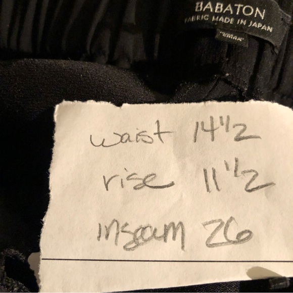 Babaton made in Japan. Size 4. Black with pockets pull on - Picture 6 of 6